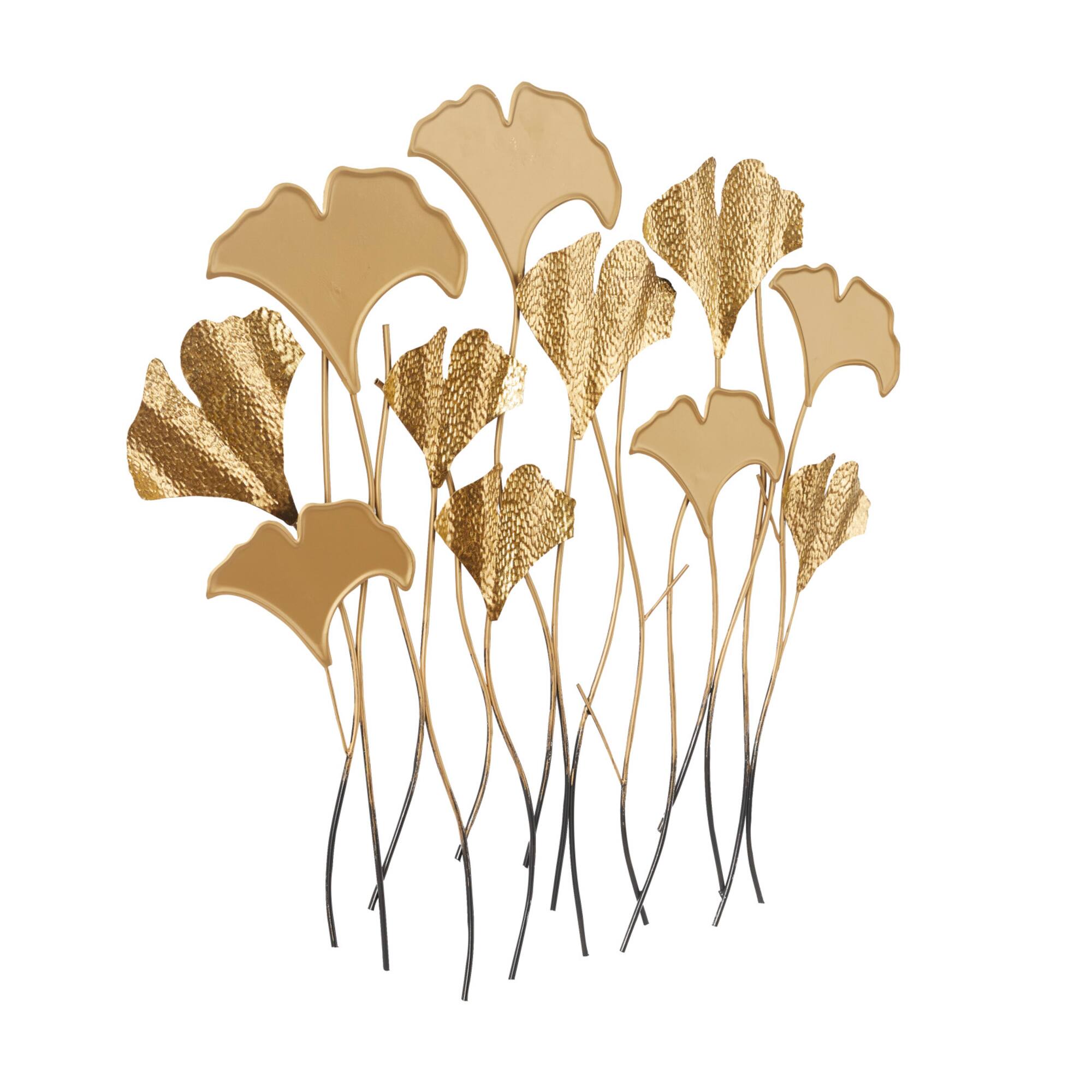 Gold Bohemian Nature Wall Decor, 35" x 1" x 35"